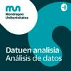 undefined Análisis de datos - Mondragon Unibertsitatea