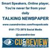 undefined Cue and Review Talking Newspaper