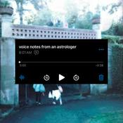 Podcast voice notes from an astrologer