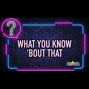 Marcus In The Morning "What You Know 'Bout That?"